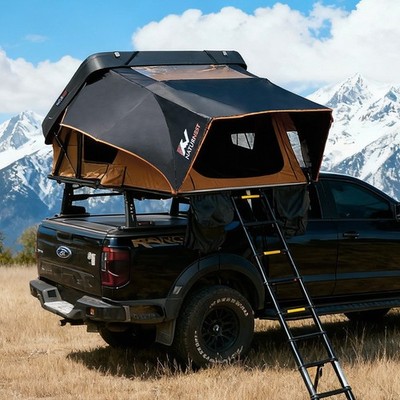 Naturnest Rooftop Tent Hardshell w/7.9in Raised Deisgn- 1.9M Sirius 2 XL