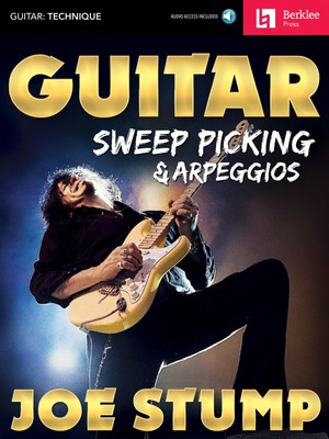 Guitar Sweep Picking & Arpeggios Lessons Tab Joe Stump Berklee Guide Book Audio
