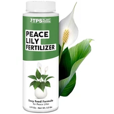 Peace Lily Fertilizer, Complete Liquid Plant Food, 8 oz (250mL) 