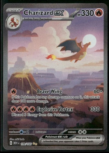2023 Pokemon MEW EN Charizard Ex Special Illustration Rare #199