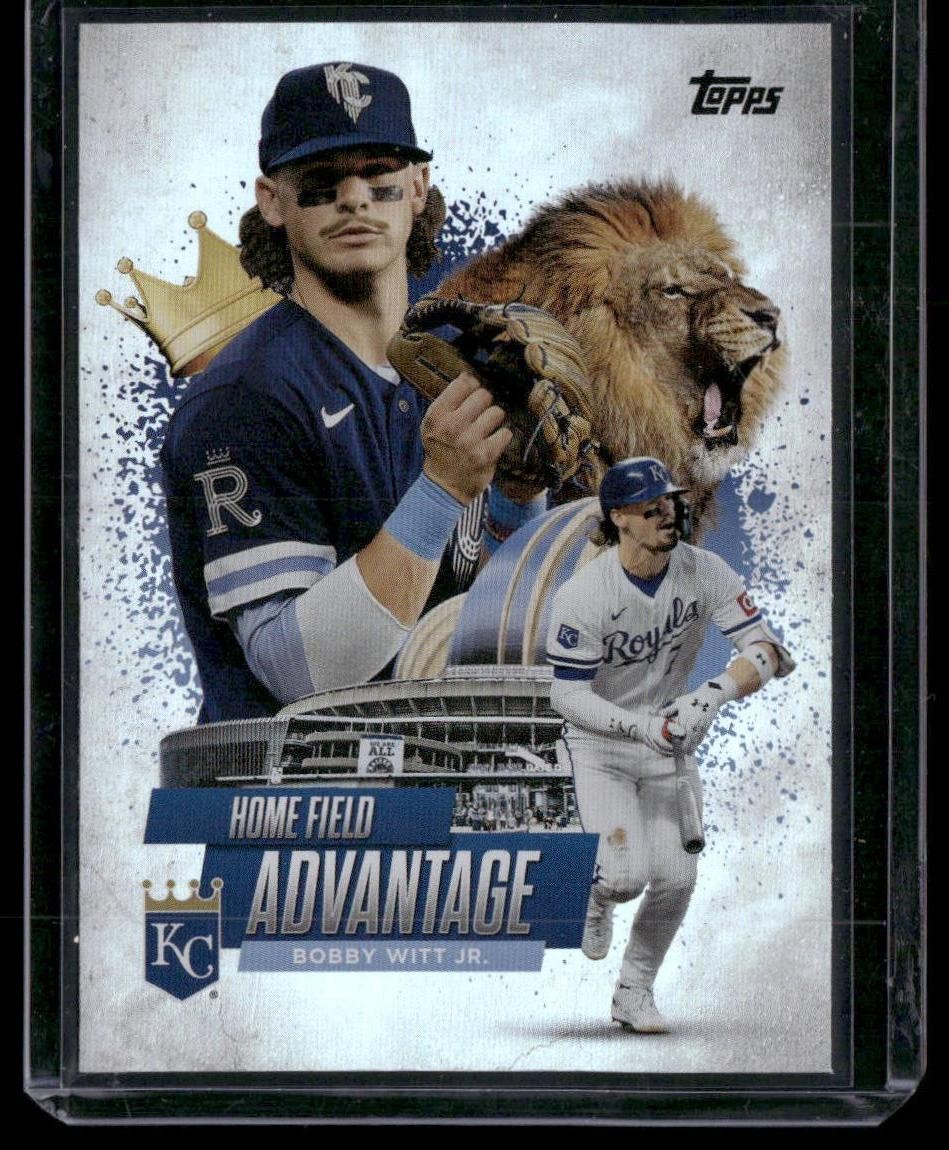 2025 Topps Chrome #HA-8 Bobby Witt Jr. Home Field Advantage