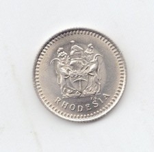 Rhodesia Uncirculated 1976 5 Cents-Lot E20