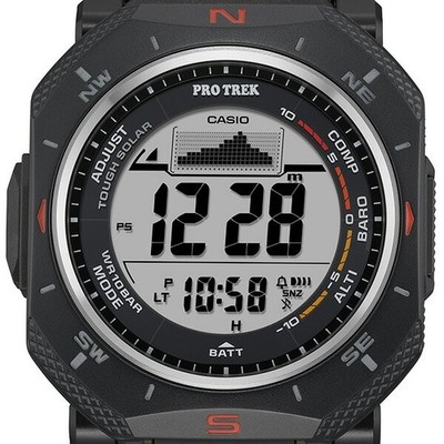 Casio PRG-69-1JF Protrek Quartz Men's Watch Gray Dial 46.4mm PRG
