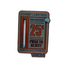 Disney Pin 2023 WDW TRON Lightcycle Run Flynn's Arcade Coin Slot 25¢ #162590