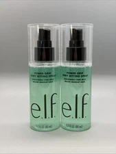 {H4} 2x ELF Cosmetics Power Grip Dewy Setting Fine Mist Spray - 2.7oz NEW