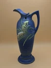 Roseville Pottery Freesia Blue 1945 Mid Century Modern Art Pottery 15" Ewer