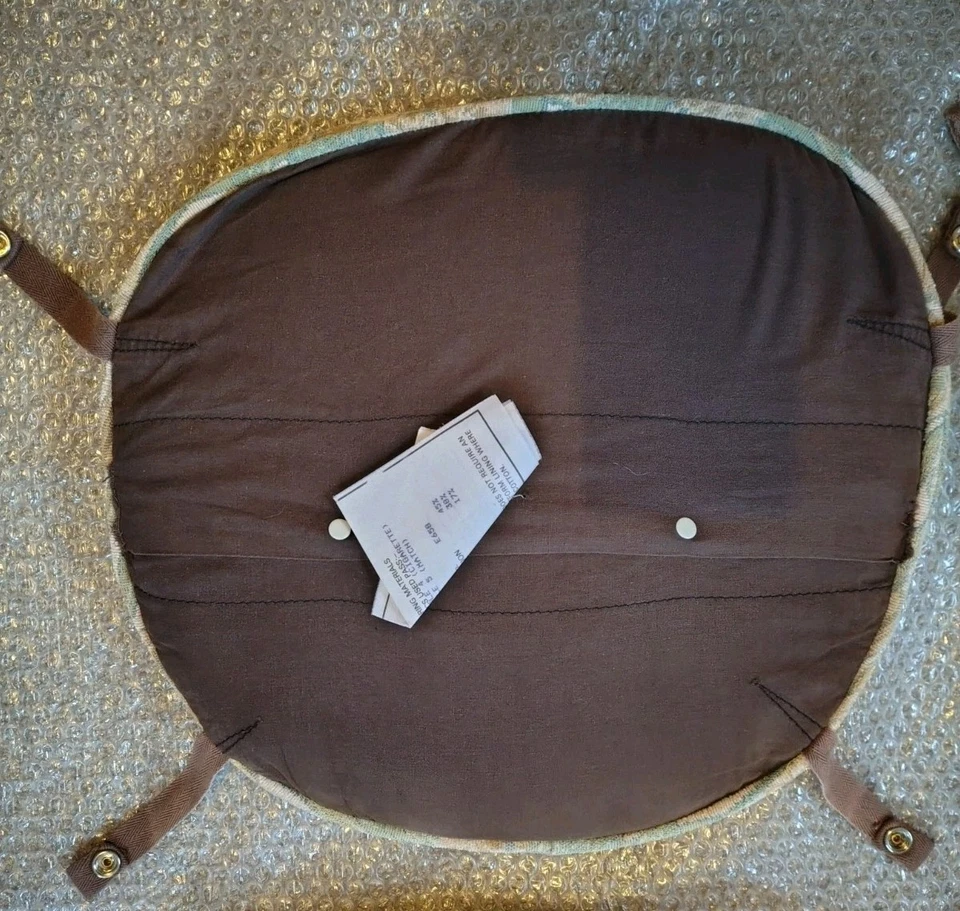 X4 ORIGINAL FLORAL ERCOL SEAT PADS, FITS QUAKER WINDSOR/SWAN BACKS/GOLDSMITH ETC - Image 3 of 4
