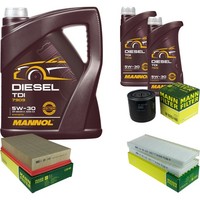 Mann Inspektionspaket Mannol Diesel TDI 5W-30 FüR Nissan NP300 Navara