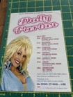 Dolly Parton 8” X 6” Concert Flyer Poster Original Tour Posters 2007 UK RARE — photo 3