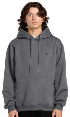 Volcom Single Stone Pullover Hoody - Asphalt Black - New