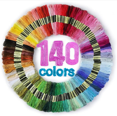 LOVIMAG Embroidery Thread Floss 140 Colors Friendship Bracelet String Making Bra