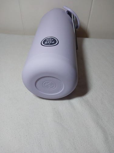 Life is Good 32 oz nuevo con etiquetas. Botella de agua de acero inoxidable Daisy Allure pajita abatible - Imagen 7 de 8