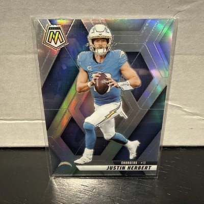2025 Mosaic Justin Herbert True Silver #80 CHARGERS!