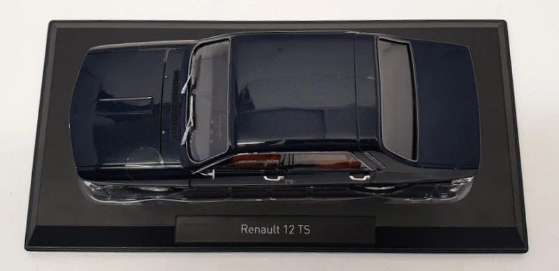 Norev escala 1/18 diecast 185214 - Renault 12 TS 1973 - azul oscuro Foto 4 de 4
