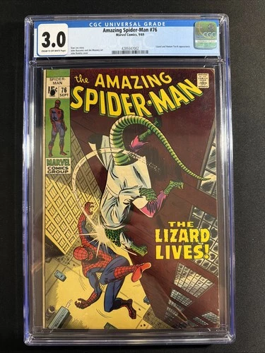 Amazing Spider-Man #76 CGC 3.0 1969 Marvel Comics Silver Age 1st Print *S15