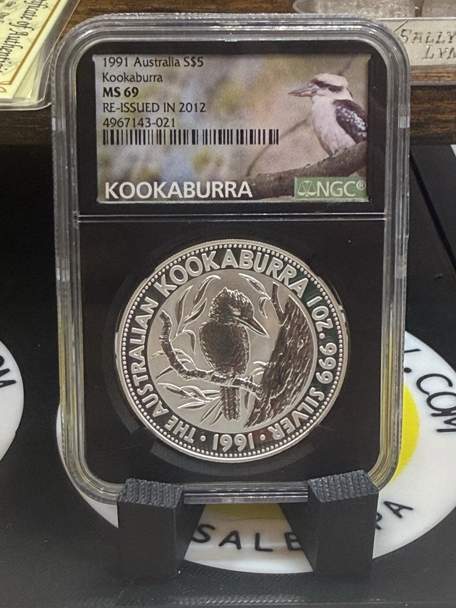 Australian Kookaburra MS 69 Silver Bullion Coins for sale | eBay