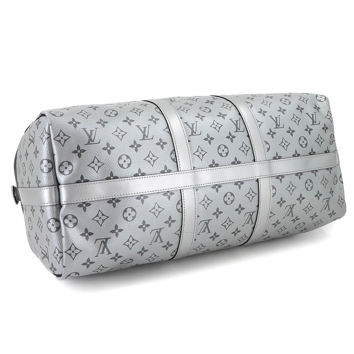 LOUIS VUITTON Monogram eclipse split Keepall Band… - image 4