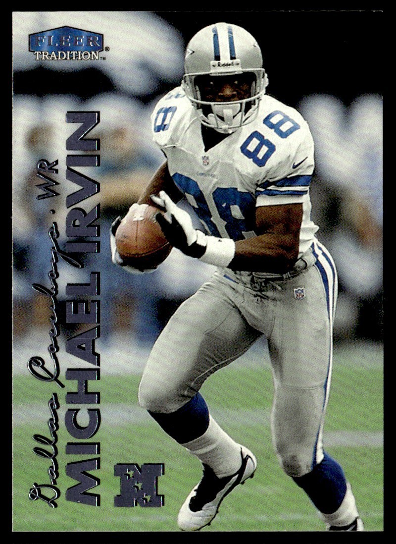 1999 Fleer Tradition Michael Irvin Dallas Cowboys #75