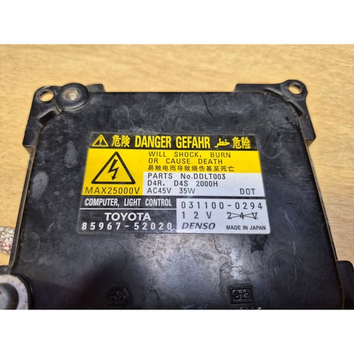 2007 2008 2009 Lexus Toyota OEM HID Xenon Ballast & Bulb with Strap Kit Tested - Bild 3 von 4