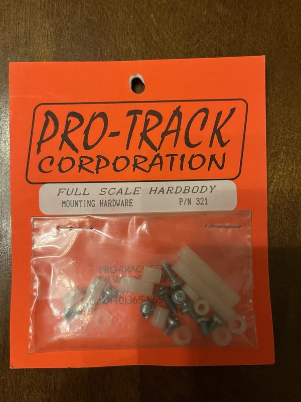 Pro-Track - FULL SCALE HARDBODY -  Mounting Kit -  1/24 Slot Car #321
