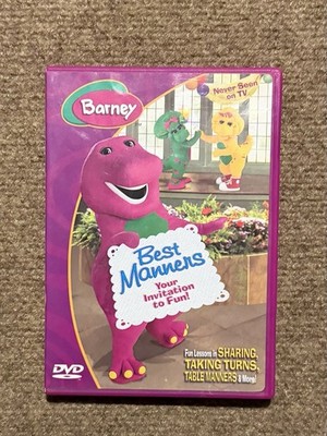 Barney - Barneys Best Manners (DVD, 2003) Kids Show Rare Never Seen On TV
