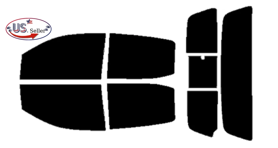 Computerized Custom PreCut 2Ply Window Tint Film Kit For ALL GMC Canyon - Image 4 of 4