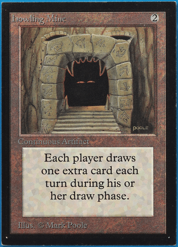 Howling Mine Collectors' Edition PLD Artifact Rare CARD (505454) ABUGames - Picture 1 of 2