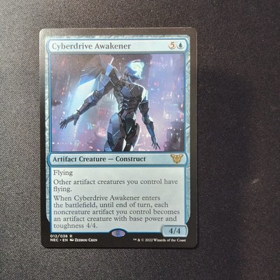 Cyberdrive Awakener   Extended Art   Kamigawa: Neon Dynasty Commander MTG #048