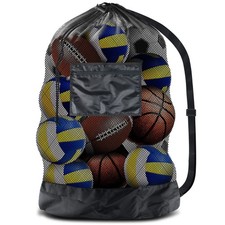 Extra Large Soccer Ball Bag,Heavy Duty Shoulder Strap,Basketball Volleyball