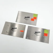 (3) Henry Disston & Sons Cabinet Scraper No. 20 3 x 5 Inches - Vintage Tools