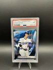 SHOHEI OHTANI 2025 TOPPS CHROME BLACK BLUE LAVA REFRACTOR  /150 SP PSA 9 MVP