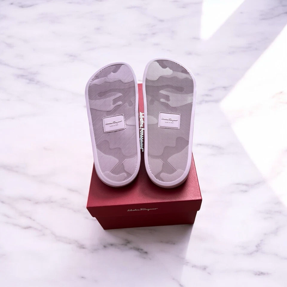 Salvatore Ferragamo Women Groovy 1.0cm Slides Size 10 - Image 4 of 4