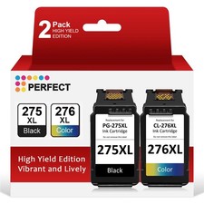 PG-275XL CL-276XL Ink Cartridges for Canon Pixma TR4722 TR4700 TS3722 TS3522 Lot