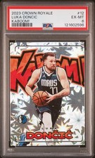 2023-24 Panini Crown Royale - Kaboom! Luka Dončić #12 for sale