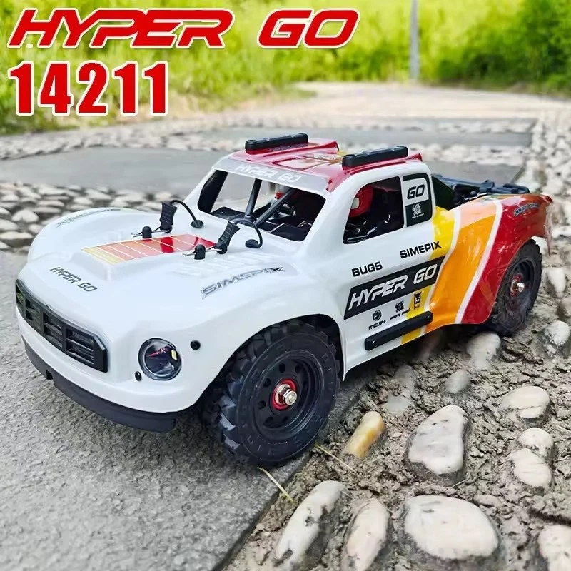 MJX Hyper Go 14211 1/14 2S & 3S LiPo Brushless 4WD RC Truck 70km/h w/Gyro RTR - image 1 of 4