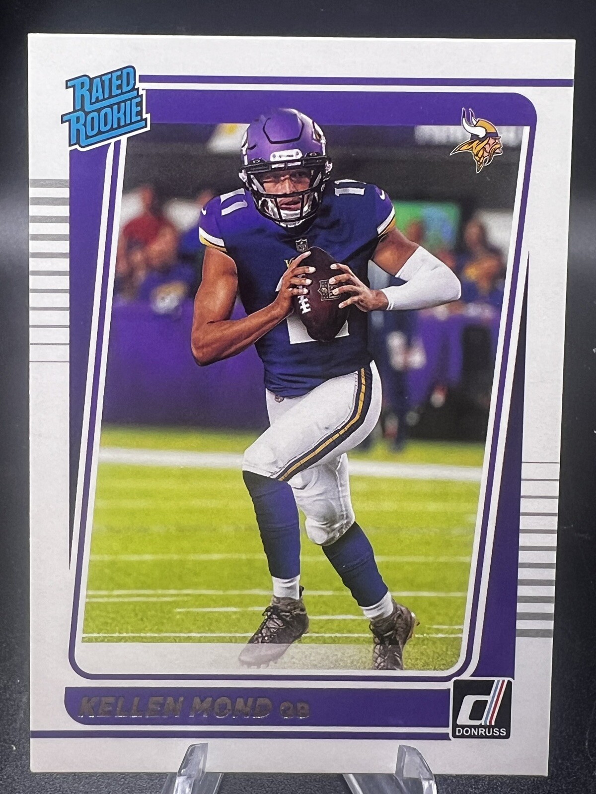 2021 Donruss Football Kellen Mond Rated Rookie RC #256 Vikings QB