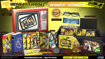 Switch ペルソナ4G Midnight Channel Edition Persona 4 Golden Midnight Channel Edition Nintendo Switch - NIB