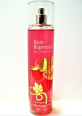Bath Body Works SUN-RIPENED RASPBERRY Fine Fragrance Mist, 8 oz