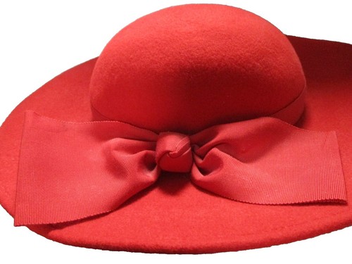 Vintage Sonni San Francisco USA Vibrant Red Women display picture 2
