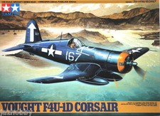Tamiya 61061 kit modellino aereo scala 1/48 US Navy Vought F4U-1D Corsair Mk IV