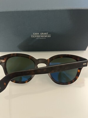 Oliver Peoples CARY GRANT SUN 48mm Sable Tortoise MSRP$542 Brandon