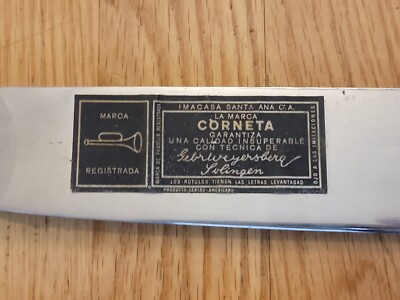 Vintage La Marca Corneta Machete Marca - 29