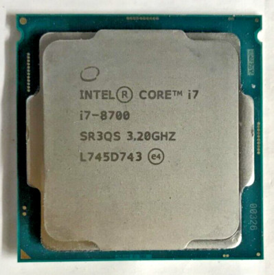 Intel Core i7-8700 SR3QS - Six CORE- 3,20GHz - 12MB -  Sockel 1151 #1569