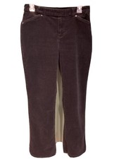 Jones New York Sport Women's Black Corduroy Pants Stretch Size 6 Exc Cond