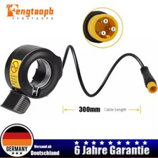 E-Bike Elektroroller Daumengas Speed Control 3 Pin Female wasserdichtem Stecker