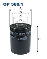 Filtron Op 580/1 ÖLfilter For Land Rover