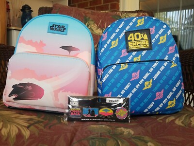 NWT Star Wars Empire Strikes Back Yoda mini backpack Star Wars Yoda Backpack Buddy - SuperHeroStuff main image 3