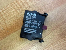 Moeller Klockner M22-K01 Eaton Block M22K01 Cutler Hammer