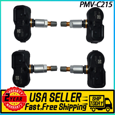 4 TPMS Tire Pressure Sensors OEM PMV-C215 for Lexus Toyota Camry Land Cruiser