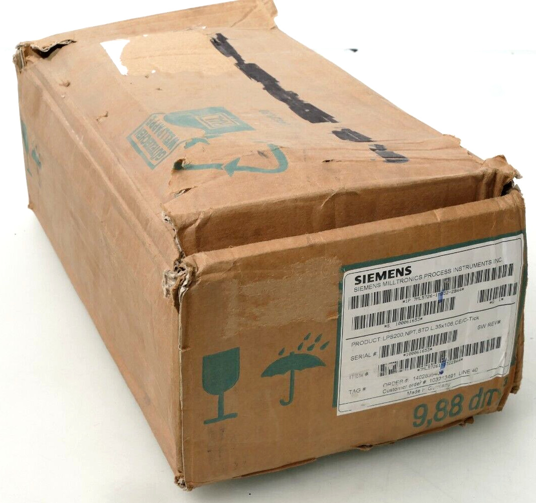 Siemens SITRANS LPS 200 | 7ML5 726-1MD32-2BA4 | 7ML5726-1MD32-2BA4